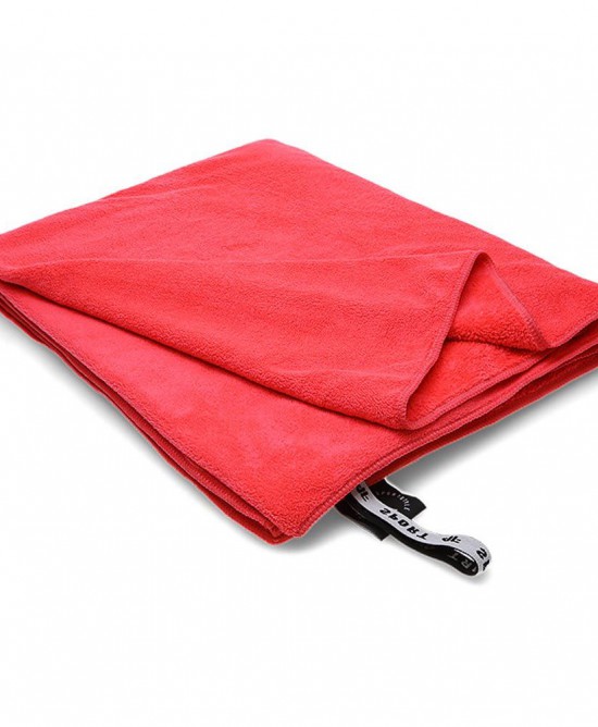 4F Αθλητική πετσέτα με μικροΪνες που στεγνώνει γρήγορα  κοραλί 80*130εκ.